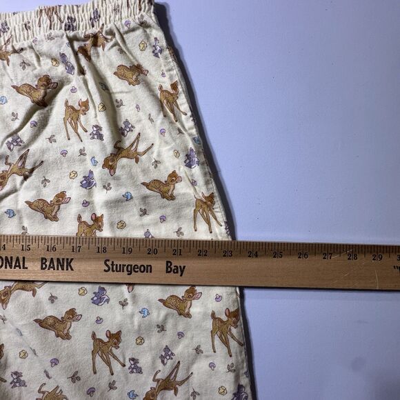 New With Tags Disney Store Bambi 2 piece pajama set Women’s Size  XL VTG - Picture 6 of 14